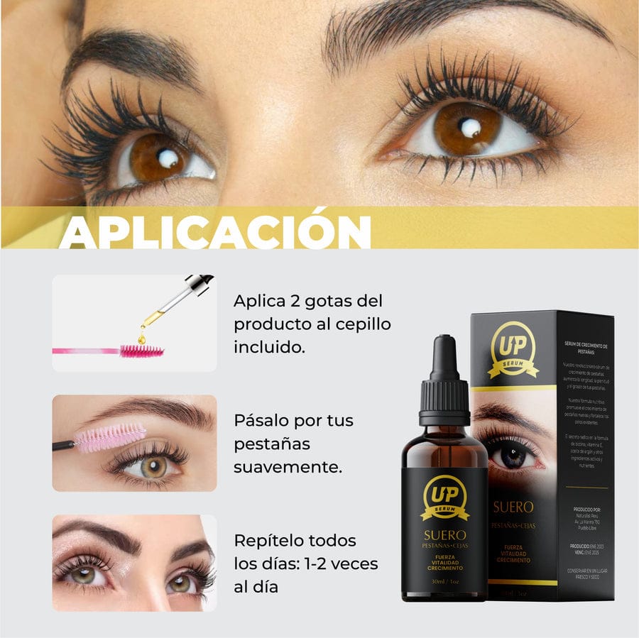 SERUM UP PRO® Alargamiento de pestañas y cejas